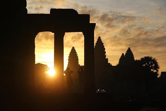 1 Day Angkor Wat with Sunrise Tour - Entering Angkor Thom through the South Gate