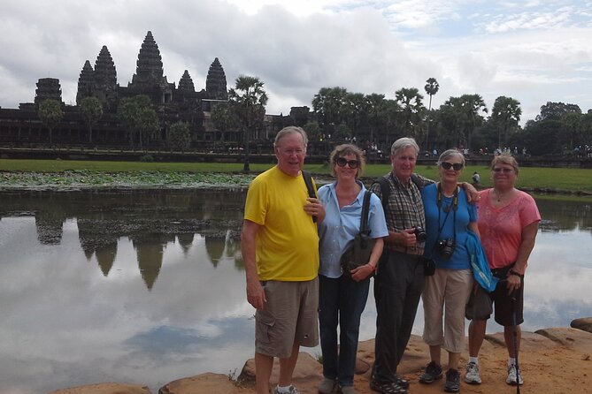1-Day private Angkor Temple Tour with Sun Rise by Tuk Tuk from Siem Reap - Sunrise at Angkor Wat’s east gate