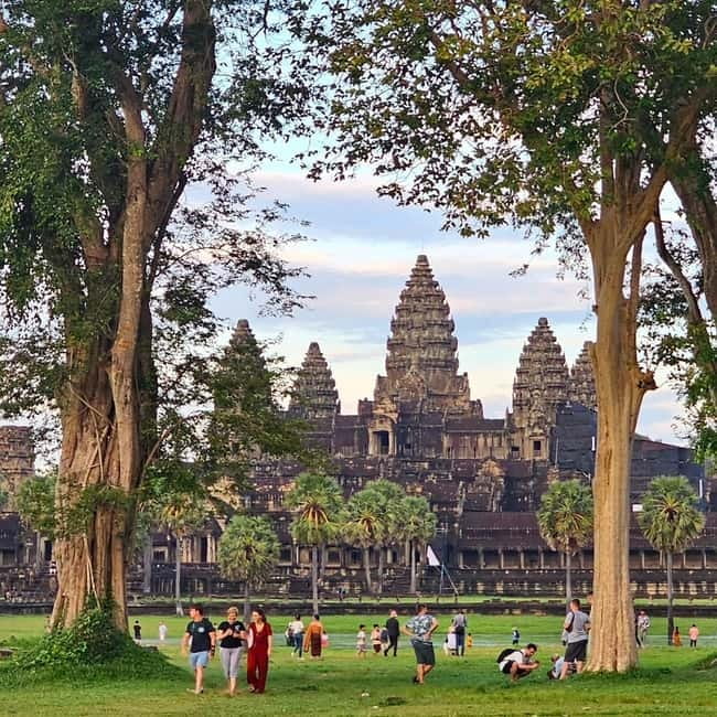 1-Day Trip to Angkor Wat with a Private or Shared Guide in Spanish - Transport, Group Size, and Pace