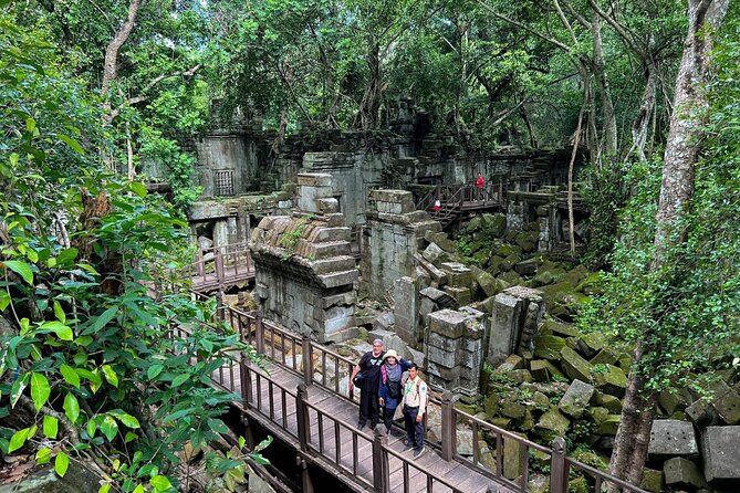 2 Day Angkor Wat Kulen Mountain Beng Mealea Floating Village Tour - Beng Mealea gives you a rougher temple experience