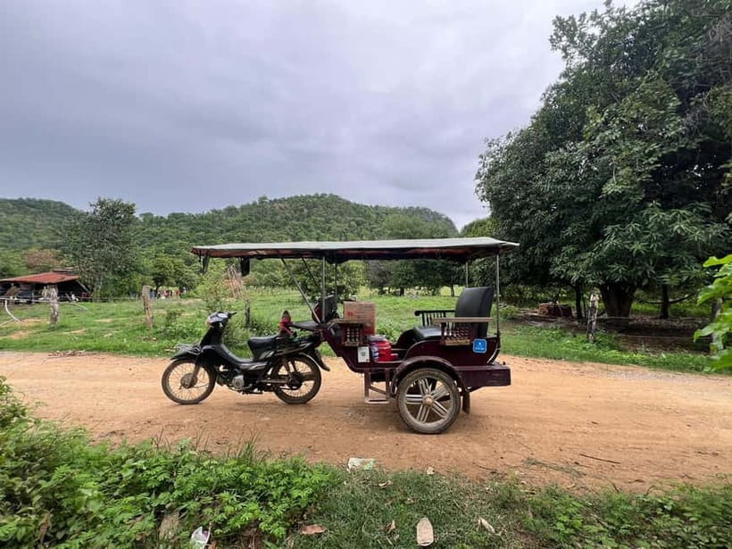 A day tour through Battambang/Local area and landmarks - The Bamboo Train ride through village country