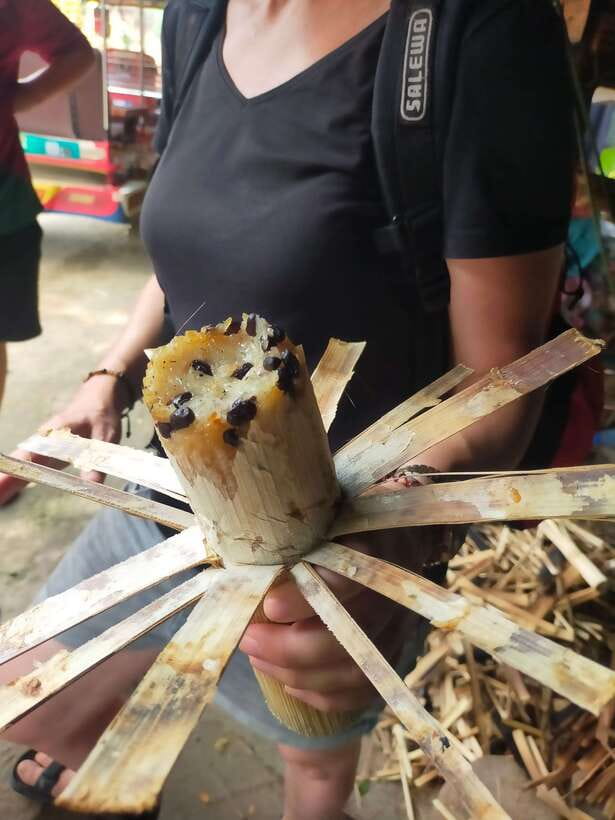 A Day TukTuk Handicrafts Bambootrain Killing&BatCaves,Sunset - The original bamboo train through the countryside
