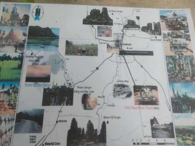 Afternoon Tour: Bamboo Train, Killing Cave &Bat Cave - Starting at Lok Ta Dambong Kra Nhoung Shrine