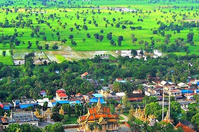 Afternoon tour to Original Bamboo train. Bat cave. Killing cave - Phnom Sampeau and the difficult story of the Killing Cave