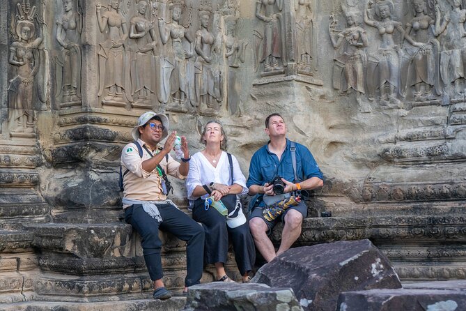 Angkor Adventure Vespa Tour / Tuk Tuk or Car - Ta Prohm and the trees over the ruins