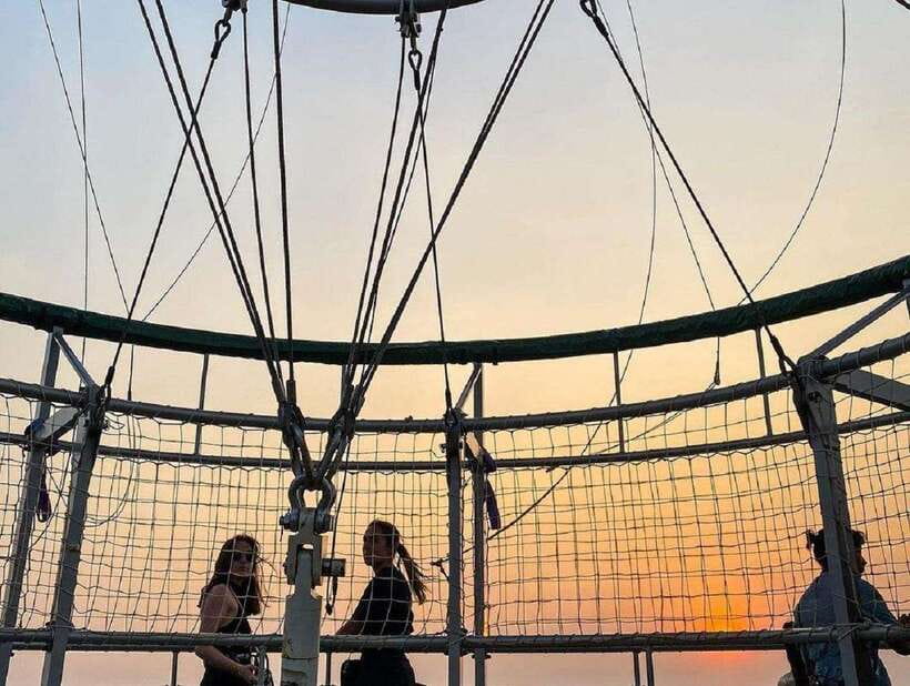 Angkor Balloon Sunrise or Sunset ride and Pick up/Drop off - The tuk tuk ride from Siem Reap