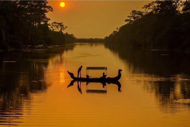 Angkor Bike & Gondola Ride at Twilight - Approaching Angkor Thom by quieter lanes