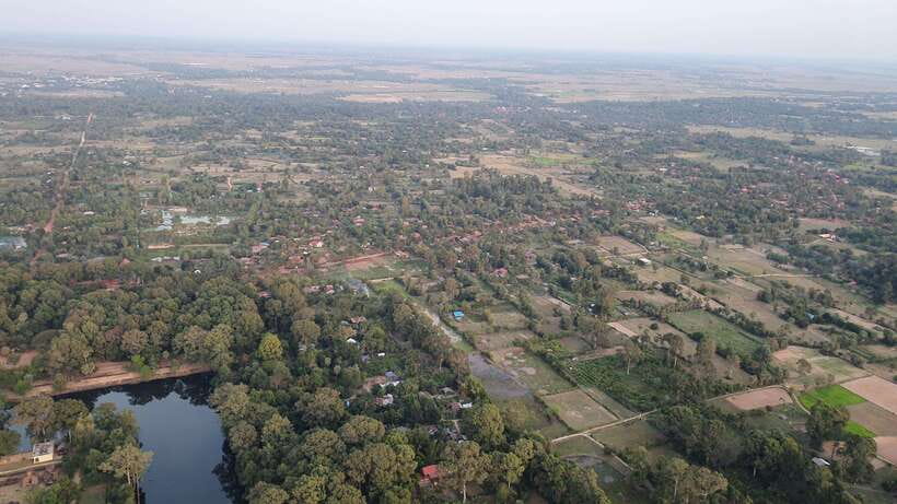 Angkor Stunning Hot Air Balloon - What the hotel transfer is really worth
