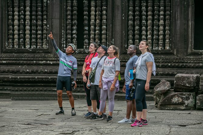 Angkor Sunrise Bike Tour / E-Bike or Tuk Tuk - Water, fruit, and a support tuk tuk