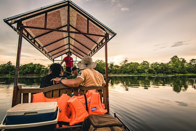 Angkor Sunset & Gondola Ride By Jeep - Entering Angkor by back roads