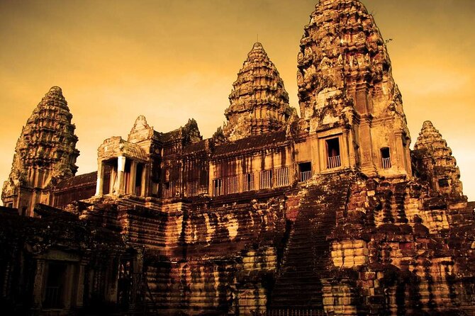 Angkor Thom Ta Prohm and Sunset in Angkor Wat Golden Hour Tour - Ta Prohm shows nature pressing through stone