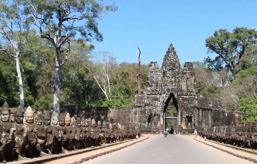Angkor Wat by Vintage Jeep – Private Tour (Optional Sunrise) - Ta Prohm, where trees take over the ruins