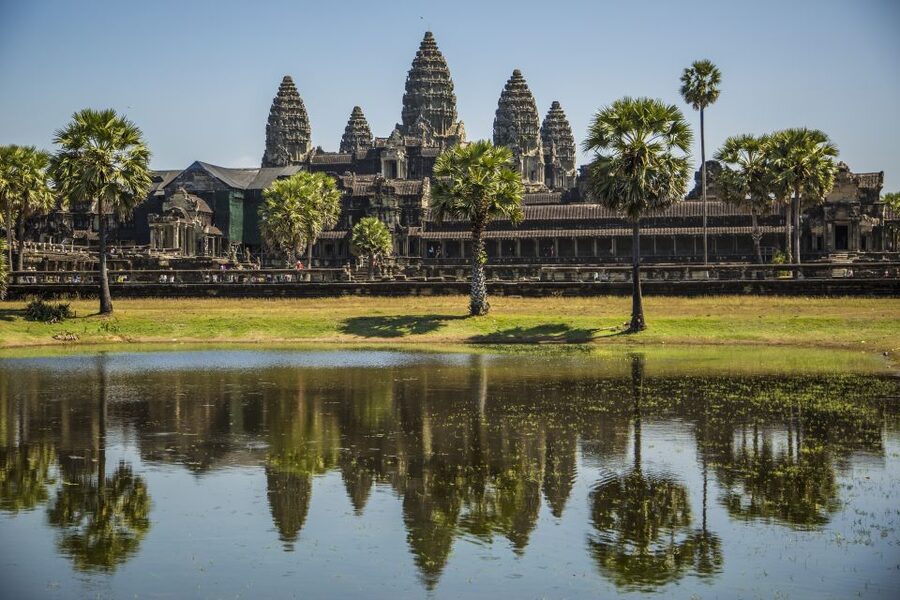 Angkor Wat in a vintage Jeep with driver - jeep rental - Ta Prohm and the Lara Croft Effect