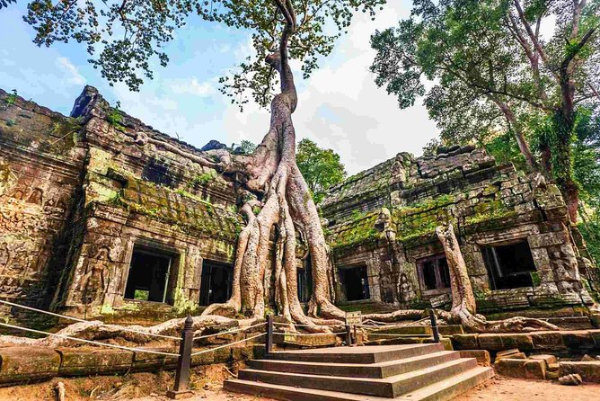 Angkor Wat Private Day Tour from Siem Reap - Angkor Thom’s South Gate and the road into the royal city