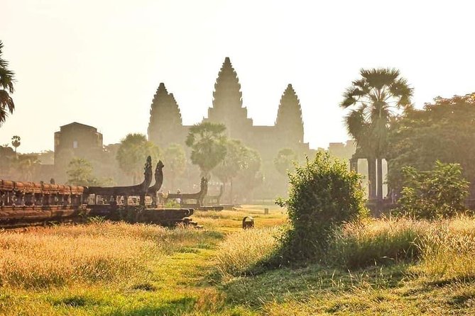 Angkor Wat Small-Group Exploration with Expert Guide - Bayon: stone faces and stories in the walls
