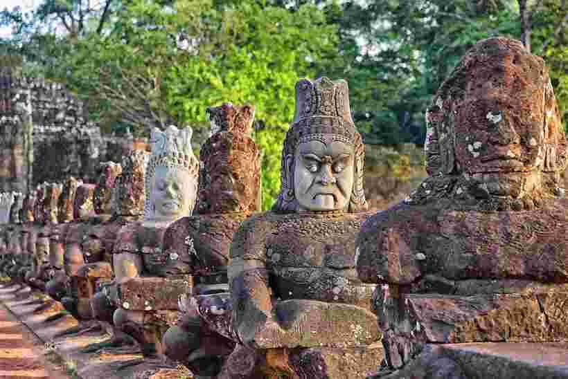 Angkor Wat: Small-Group Tour with Balloon Ride and Lunch - The Terraces of the Elephants and the Leper King