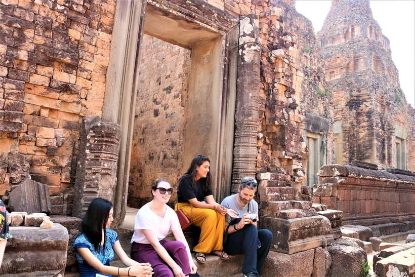 Angkor Wat: Sunrise 2.5 Days Temples & Tonle Sap-Small Group - Angkor Thom and the stone faces of Bayon