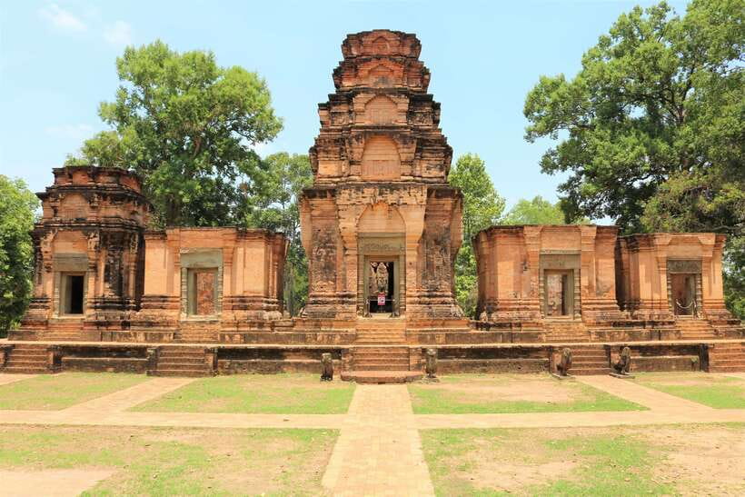 Angkor Wat: Sunrise 2.5 Days with Tonle Sap Lake Tour - Preah Khan, where trees and stone share the frame