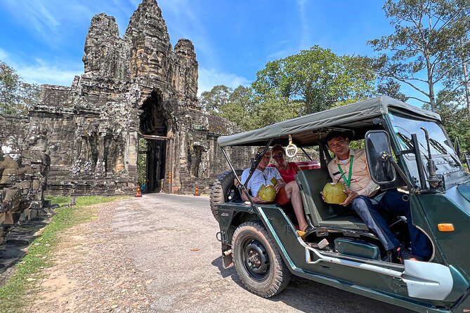 Angkor Wat Sunrise and Market Tour by Jeep - Ta Nei for a quieter change of pace