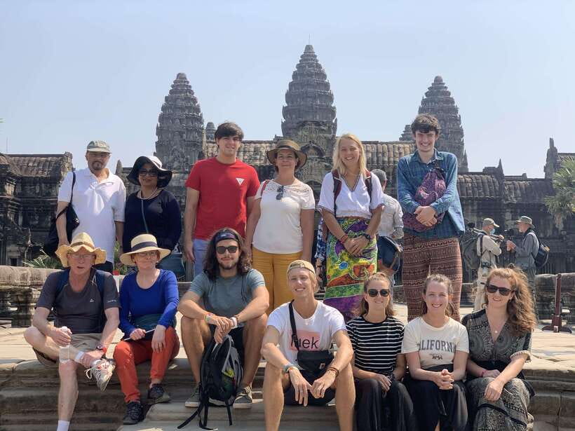 Angkor Wat Sunrise, Banteay Srei, Bayon & Ta Prohm Temple - Ta Prohm and the trees inside the ruins