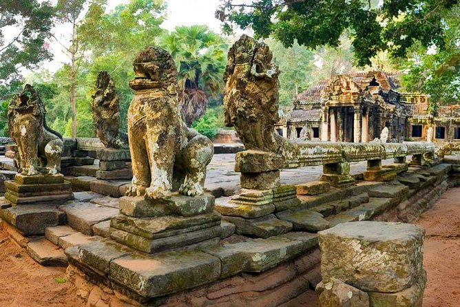 Angkor Wat: Sunrise or Sunset Tours with Tuk Tuk - Ta Keo: a stark sandstone pyramid