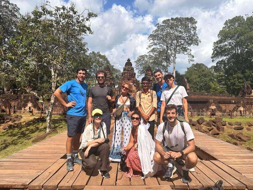 Angkor Wat Sunrise Shared Tours: Bayon-Ta Prohm-Banteay Srei - Sunrise gives Angkor Wat a special first hour