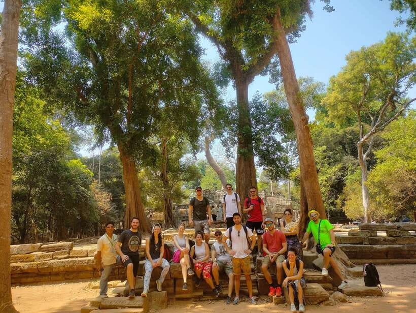 Angkor Wat Sunrise Shared Tours: Bayon-Ta Prohm-Banteay Srei - Bayon’s stone faces change the mood