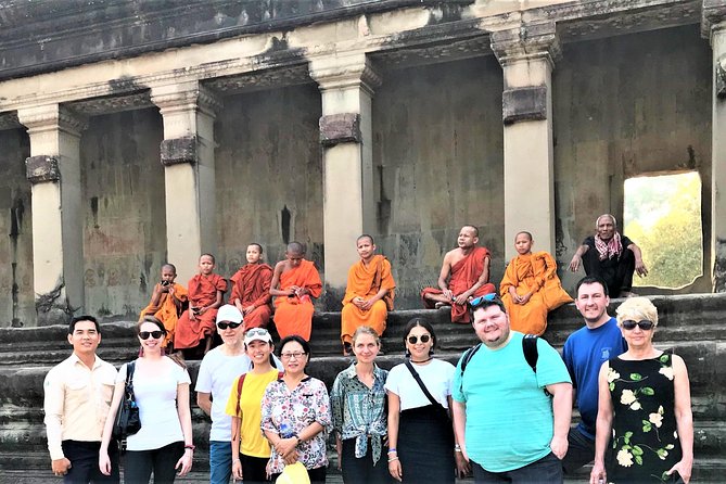 Angkor Wat Sunrise Tour - Bayon’s carved faces and the Terrace of the Elephants