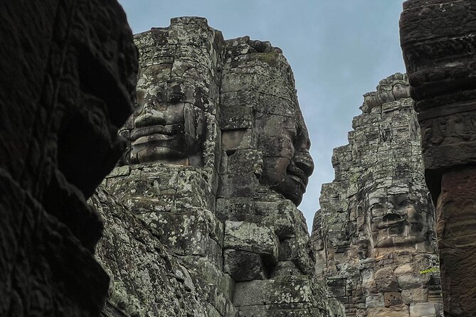 Angkor Wat Sunrise Tour By E-Bike Experience With Breakfast Included - Bayon and the famous smiling faces