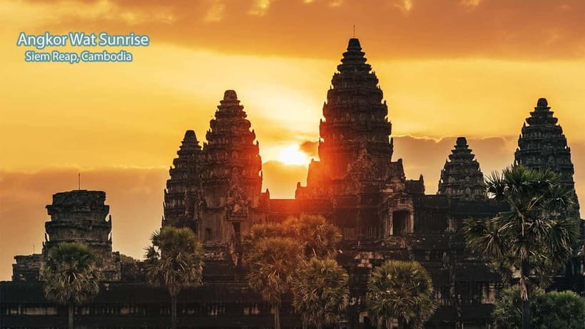 Angkor Wat Sunset In Private and Small-In-Group - Sunset from Phnom Bakheng