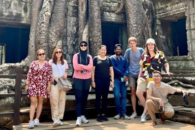 Angkor Wat Sunset Small Group Tour with Lunch Included - Bayon and its famous stone faces