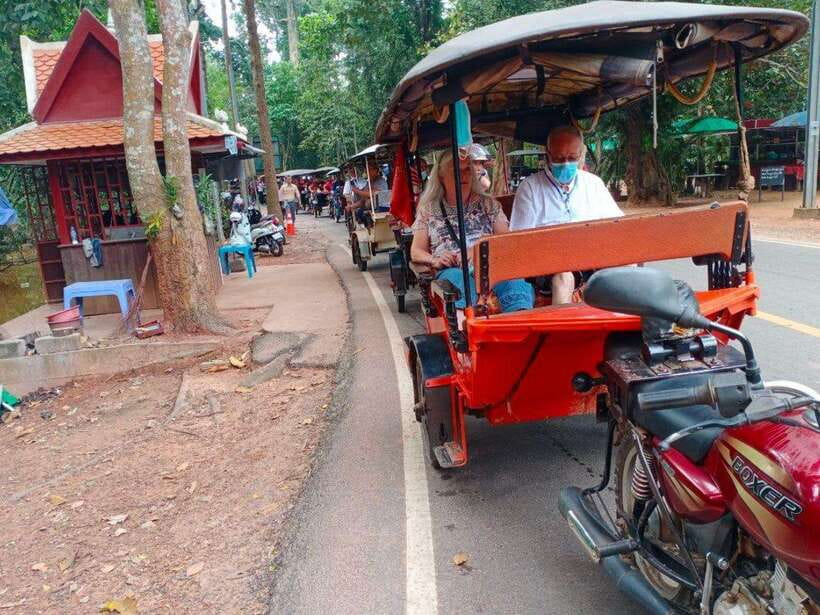 Angkor Wat Tour by Tuk-Tuk with English Speaking Driver - Ta Prohm, where trees take back the stones