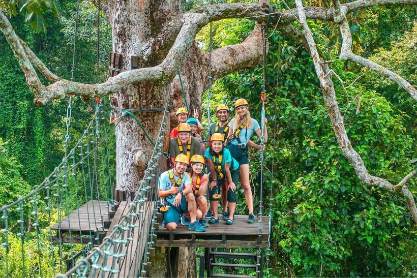 Angkor Zipline and Temple Tour with Sunset - A high-flying start in Angkor’s forest