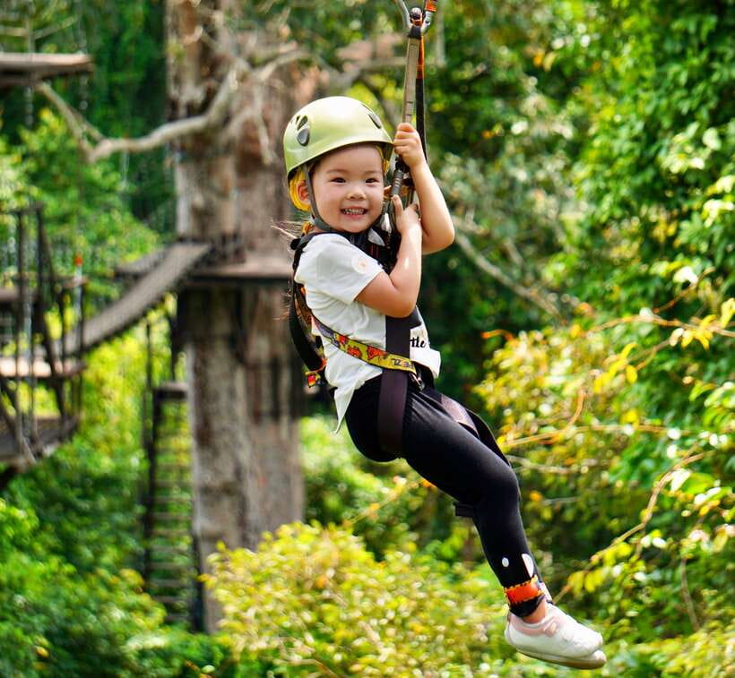Angkor Zipline Eco-Adventure Canopy Tour - Flying through Angkor’s rainforest