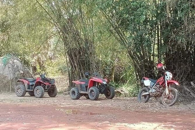 ATV Experience Tour in Siem Reap - Getting comfortable on the ATV before departure