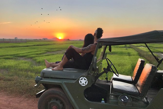 Authentic Cambodian Countryside Jeep Experience - Leaving Siem Reap by classic Jeep