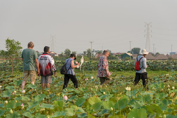 Authentic Cambodian Countryside Jeep Experience - Lotus flowers and Khmer tradition