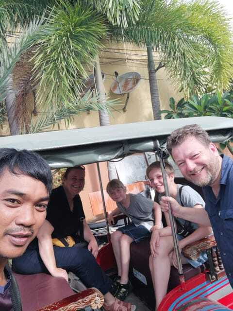 Bamboo train. Phnom Sampove cave. Bat cave and Banan Temple - Kampongpil Suspension Bridge and village life