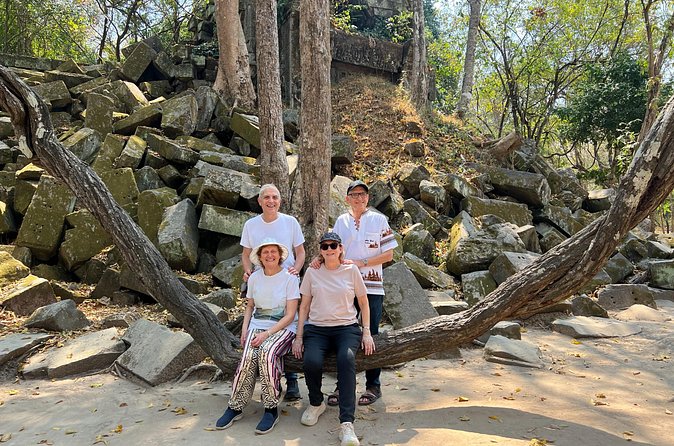 Bangkok to Angkor Wat 2 Days 1 Night by Flight - Bayon’s stone faces in the center of Angkor Thom