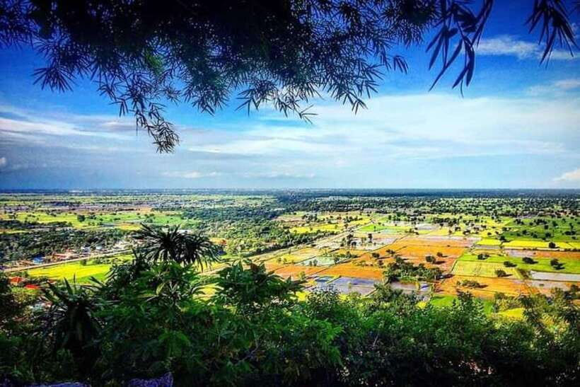 Battambang: Bamboo Train, Bat Cave, Killing Cave by Tuk Tuk - Riding the original bamboo train for $5