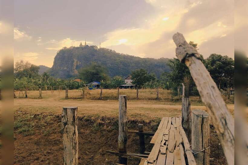 Battambang: Bamboo Train, Bat Cave, Killing Cave by Tuk Tuk - Phnom Sampeau and the painful story of the Killing Cave