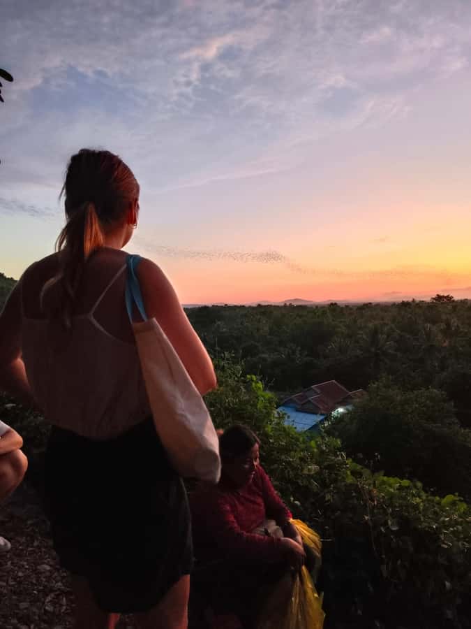 Battambang family tuktuk tour BambooTrain/Wat Banan/Bat cave - Wat Banan and the five towers