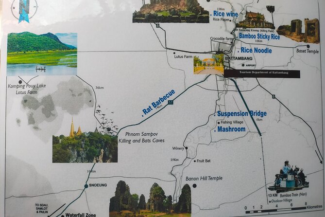 Battambang Tuk Tuk tour: Bambootrain, Killing & Bat Caves,Sunset - Riding through villages and Battambang Province