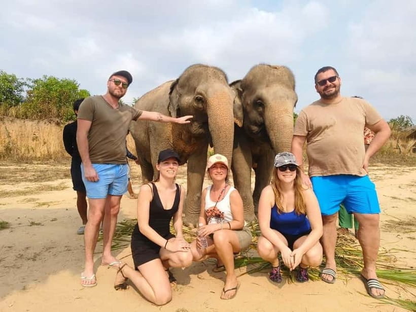 Cambodia Elephants Haft Day Experiences from Siem Reap - Key points at a glance