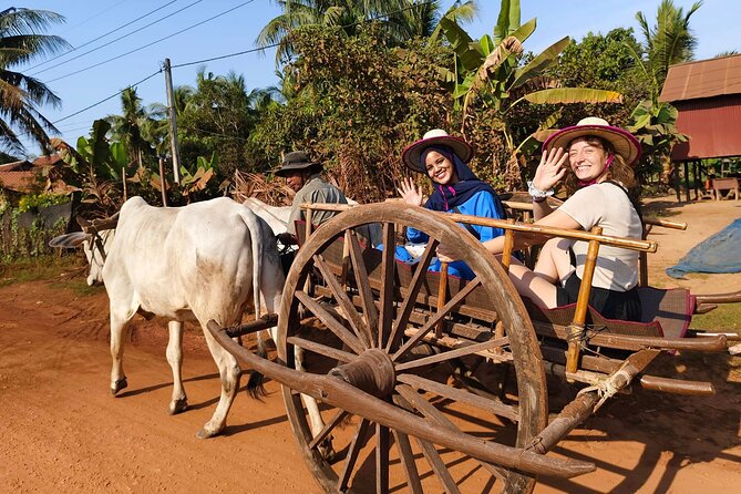 Cambodian Cooking Class and Oxcart Ride with Local Village Tour - Cooking three dishes in a Khmer family home