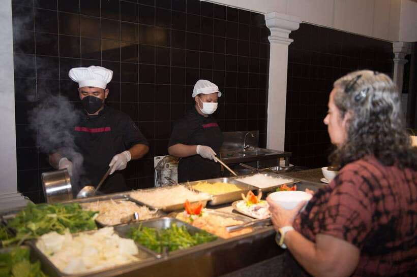 Dinner Show Apsara Dance, Pickup round trip included - What to eat from the Khmer buffet