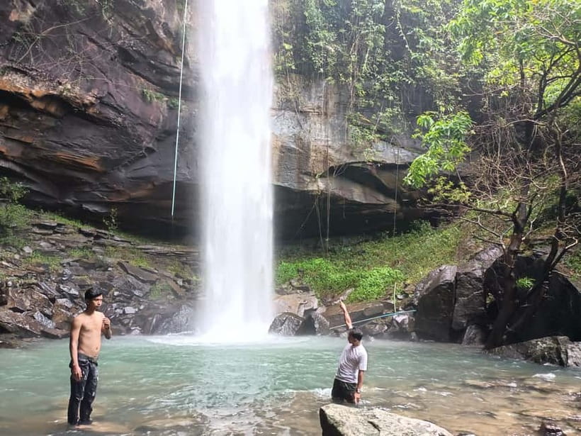 Discover Hidden Waterfall, Jungle Trekking, Swim Incl Snacks - Veal Pouch Waterfall and its cool pools
