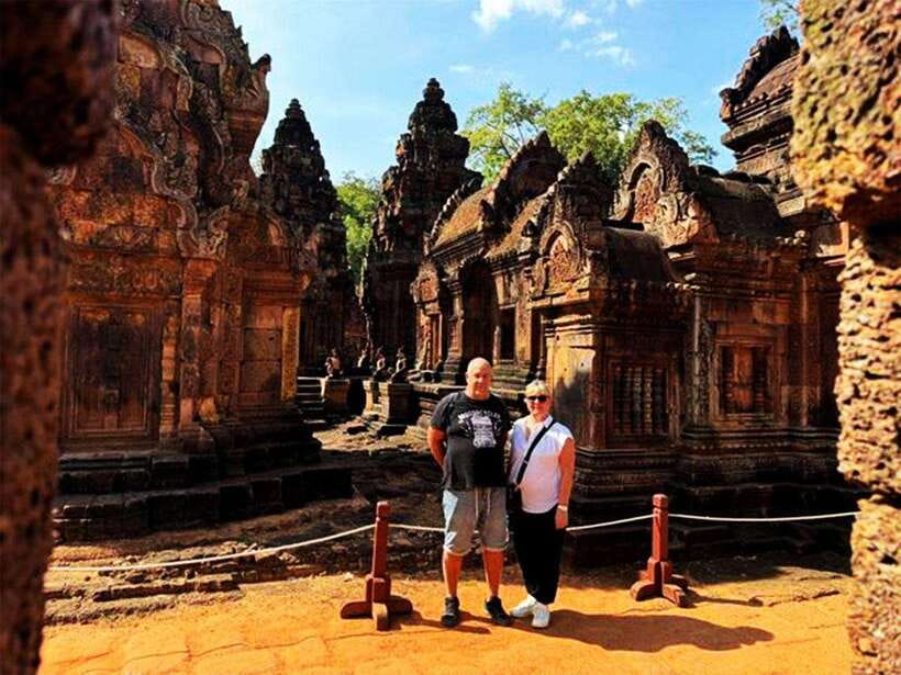 Explore Angkor Temple Sunset With Tour Guided - Angkor Wat in the afternoon