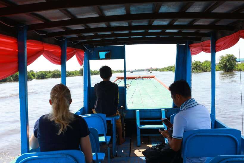 Exploring the Enchanting Kampong Phluk Floating Village - Arriving at Kampong Phluk’s stilted homes