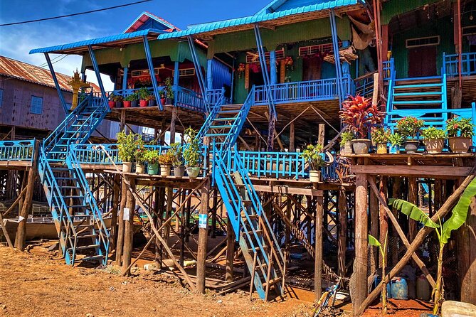 Floating Village-Mangrove Forest Private Tonle Sap Lake Boat Tour - Paddling through the mangroves